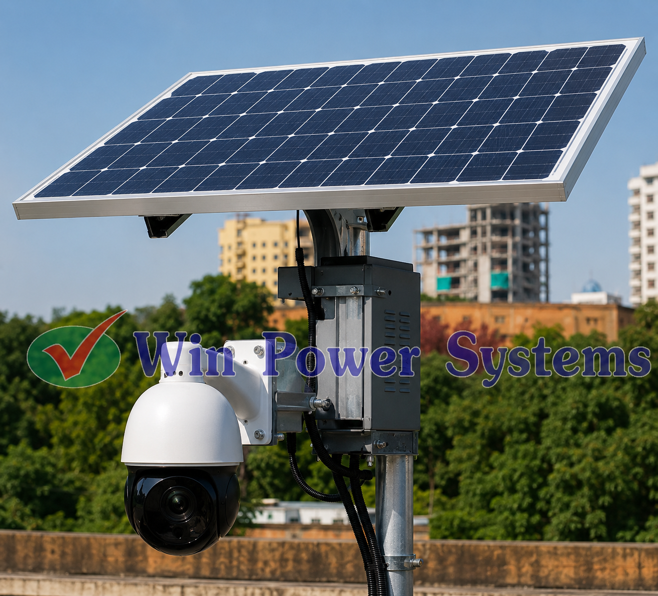 Solar CCTV Security System