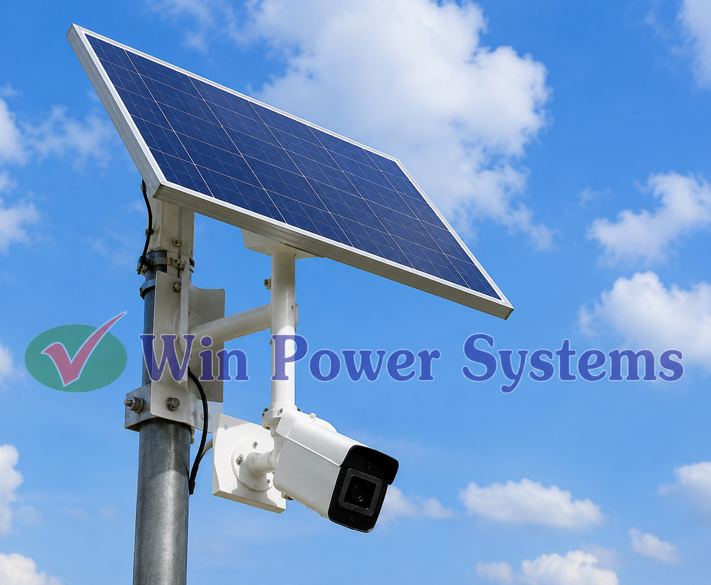 Solar CCTV Security System