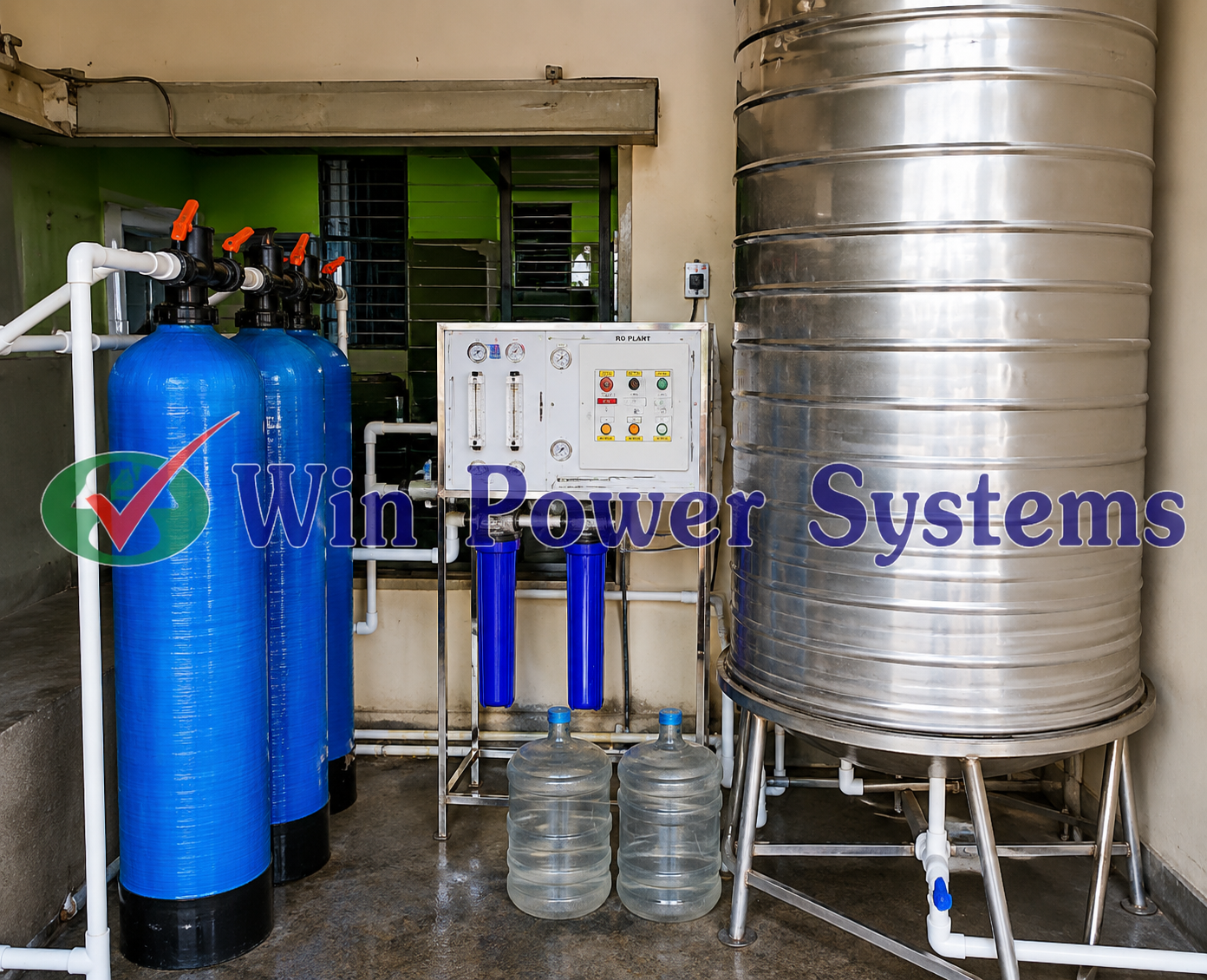 City Council Solar Purified Water Station